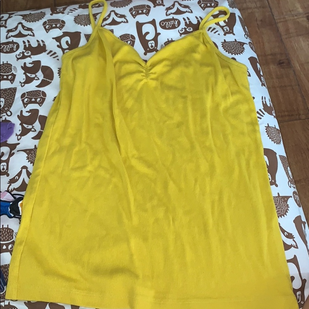 Yellow tank top